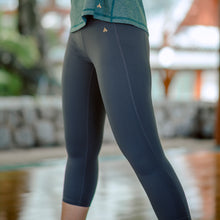 Load image into Gallery viewer, Grey Capri Pants